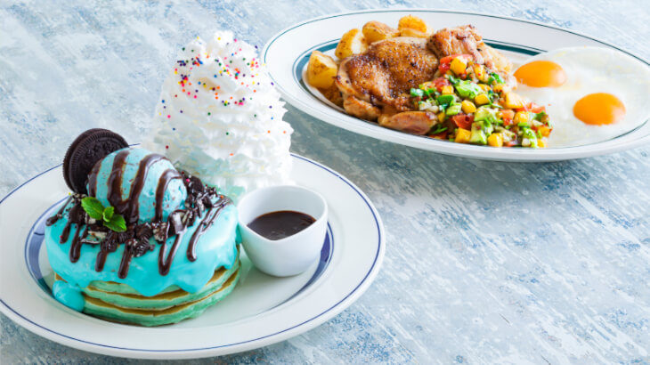 Eggs ’n Things原宿店で人気の限定チョコミントパンケーキが発売♪テイクアウトもOK！