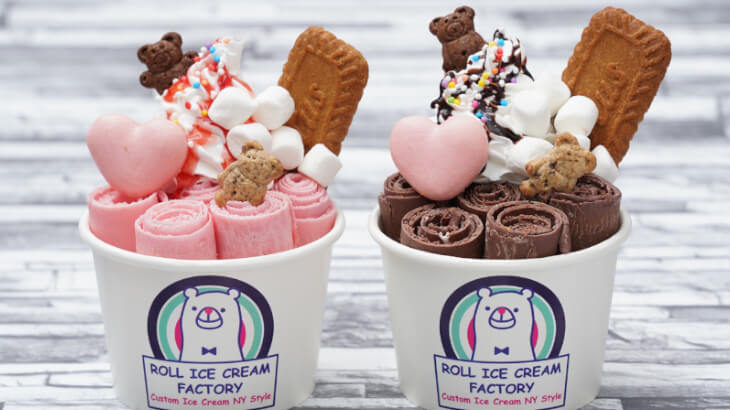 6月1日だけ、かわいいアイスが500円の特別価格に♡ロールアイスクリームファクトリーが1日限りのキャンペーンを実施！
