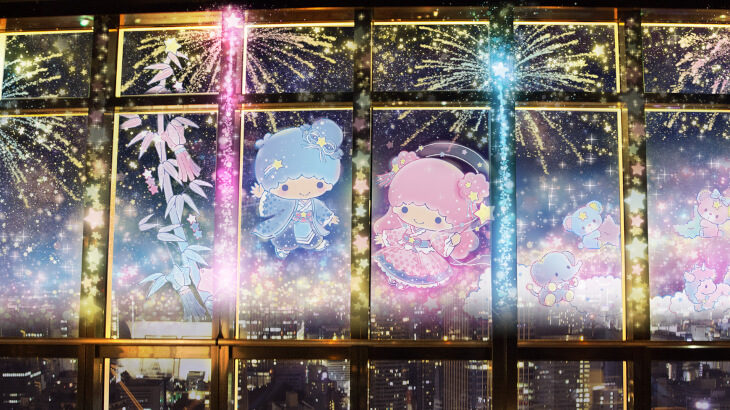 東京タワーがキキ&ララ色に染まる！プロジェクションマッピング体験型・フォトジェニックアート展開催！